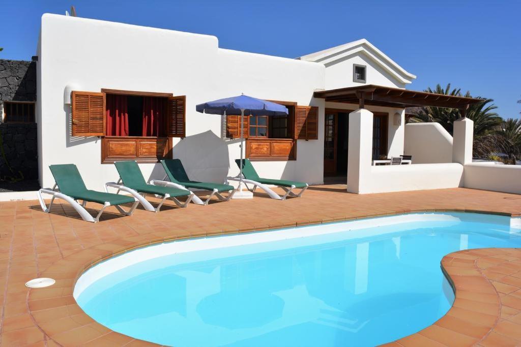 Private Villa With Pool Faro Park Playa Blanca  Exterior foto